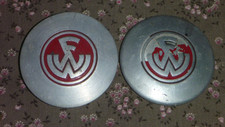2 x Original Multicar M22  Logo Lenkrademblem,Abdeckung,Oldtimer