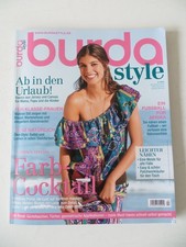 Burda Modemagazin Zeitschrift - 4/2010 Farben Kleider Schnittmuster nähen Röcke