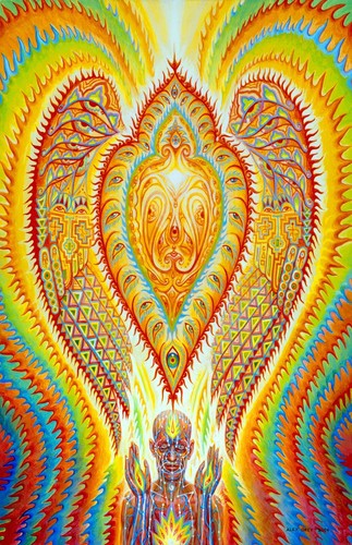 Alex grey psychedelic wandbild - alex,