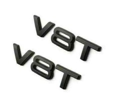 2 x V8T Legierung mattschwarz