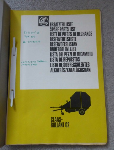 Claas rundballenpresse rollant - claas,