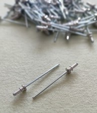 100x Nieten für Zierleisten