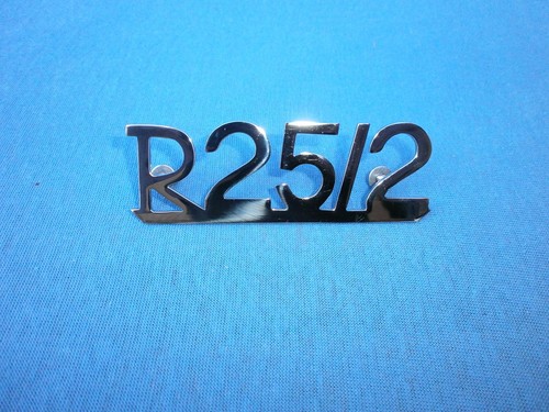 Bmw schriftzug r25 verchromt - bmw,