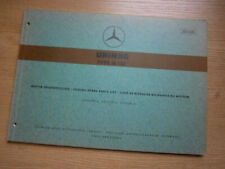 Mercedes Benz UNIMOG Type M 130, originale Motor-Ersatzteilliste Ausgabe A, 1968