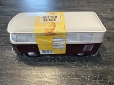 Blechdose/Keksdose Biscotto Typ VW Bus Bulli T1  Braun Ungeöffnet