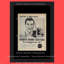 60er Jahre * Original Werbung "Coca-Cola, Großformat, günstiger pe