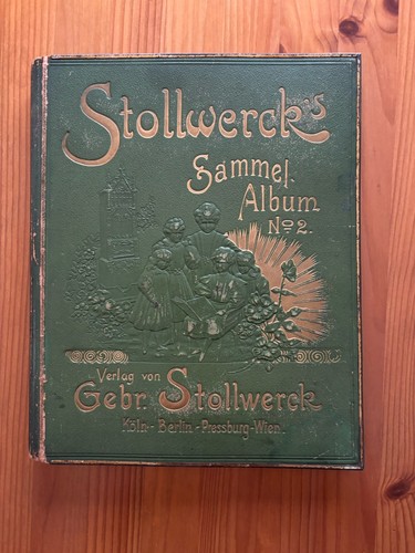 Stollwerck album leer grün - 2,