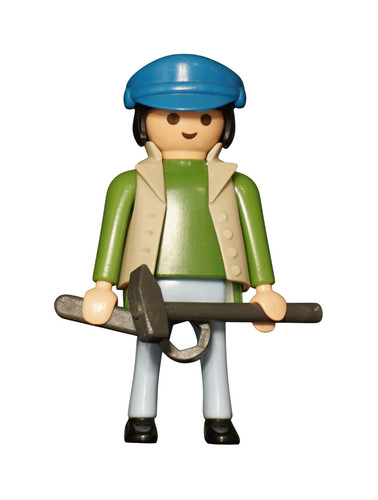 Playmobil figur zug bahnhof - zug,