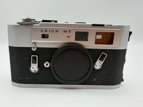 Leica body silver - m5, /