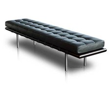 Long chic bauhaus leather - chic,