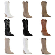 Damen Cowboystiefel Stiefel