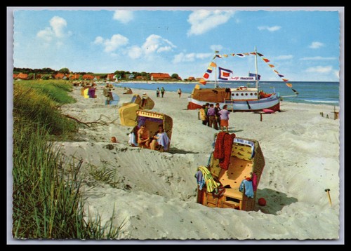 Ansichtskarte ostseeheilbad - ansichtskarte,