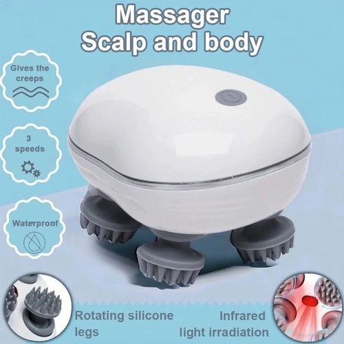 Elektrisches kopfmassagegerät - elektrisches,