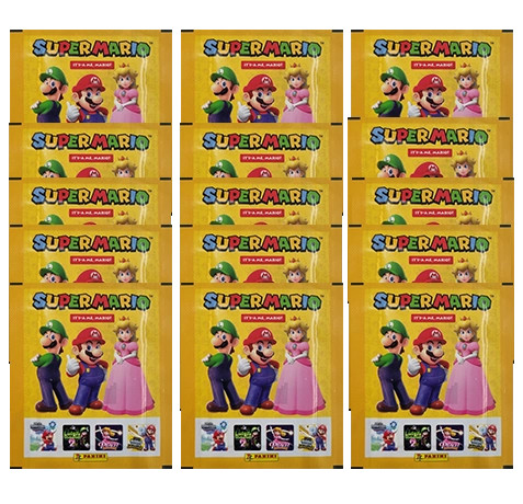 Panini super mario sticker - super,