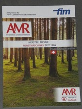 AMR Forsttechnik, Holzgreifer, Rückezangen Prospekt Katalog 2023-2024 ( F 248 )