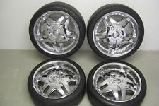 20 Zoll Chromfelgen Dolce Felgen DC24 8.5x20 ET40 255/35 R20 Sommerräder