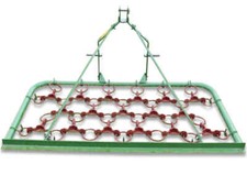 Wiesenschleppe Wiesenegge Wiesenstriegel 150 cm Egge für Kleintraktor 🍀ab 12 PS