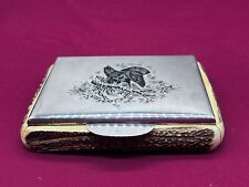 GROSSE DECKEL DOSE AUS HORN