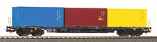 H0 Piko 24634 Container-Tragwagen CD Ep. VI Neuware OVP neu