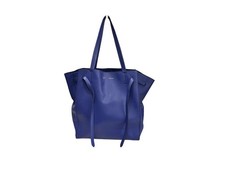 Celine Cabas Phantom Umhängetasche klein blau 83107253