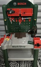 Bosch Klein Workshop 75-teilig Werkbank Werkzeuge Akkubohrer  Stirnlampe in OVP 