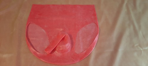 Latex rote penis hoden - –,