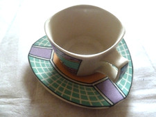 Flash One , Studio Line , Rosenthal , Kaffebecher mit Unterteller