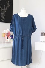 ESPRIT lässiges leichter Jeans KLEID Gr. 36 / S M L 38 40 42 d. blau Oversized