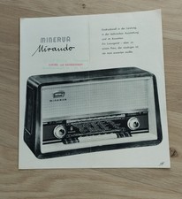 MINERVA- Mirando - Radioprospekt