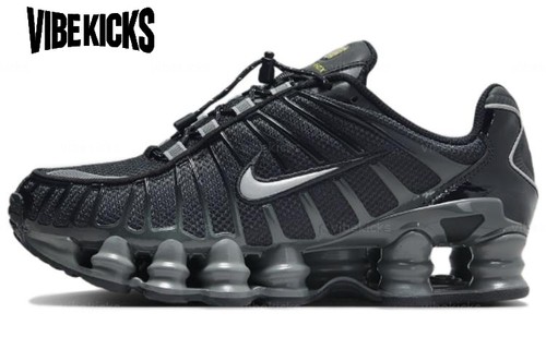 Nike wmns shox black iron - nike,