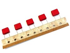 5xWIMA  Kondensator MKP4 0,1µF 630V~ RM15 Polypropylen Folienkondensator #708016