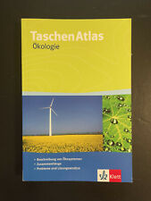 Taschenatlas Ökologie Klett Verlag Neuwertig!