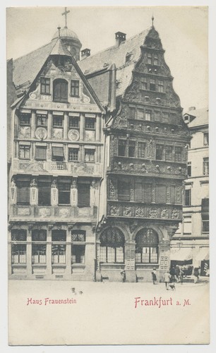 Frankfurt haus - ak,
