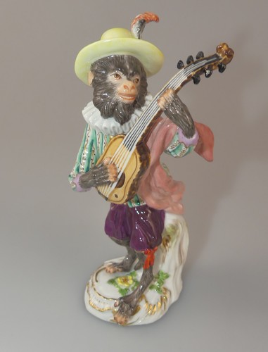Meissen figur gitarrist - ⚔,