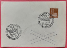 Karte, Mi. 74 eg, Landesturnfest, SSt. Aalen 1950