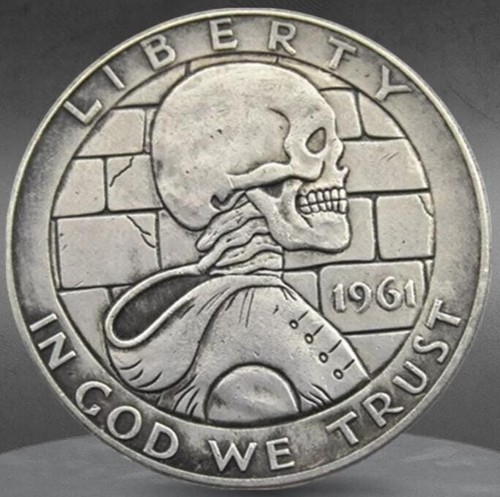 Halber dollar silber münze - halber,