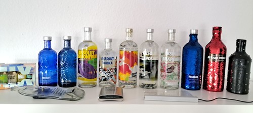 Absolut vodka orginal - vodka, sammlung