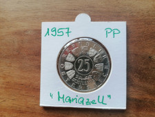 Österreich 25 Schilling 1957 " Mariazell" Polierte Platte PRACHTSTÜCK