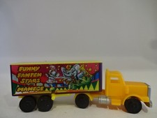 Spiel & Sammelauto Trucks / Gelber Zirkus Truck - ca 65 mm