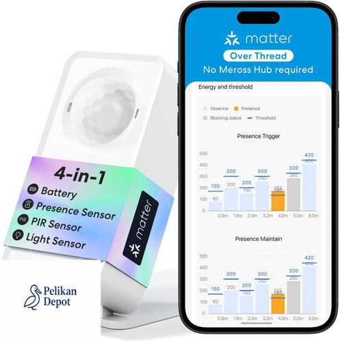 Matter präsenzsensor drahtlos - präsenzsensor,