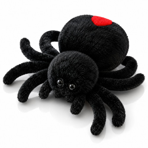 25cm kuscheltier spinne - kuscheltier,
