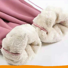 Neu Mode Damen Winter Jogginghose mit Fleecefutter - Warme gefütterte Thermohose