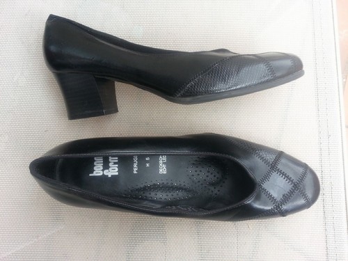 Damen pumps leder optik - damen, leder-optik