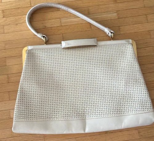 Vintage goldpfeil handtasche - vintage,