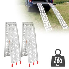 2x Auffahrrampe Klappbar Alu