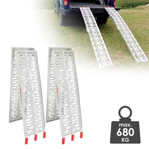 Auffahrrampe klappbar alu - 2x,