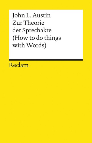 Zur theorie der sprechakte - zur,