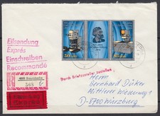 DDR 1989 Express-R-Brief Mi.3252/53 Zf Zdr. Carl-Zeiss-Stiftung [dd0692]