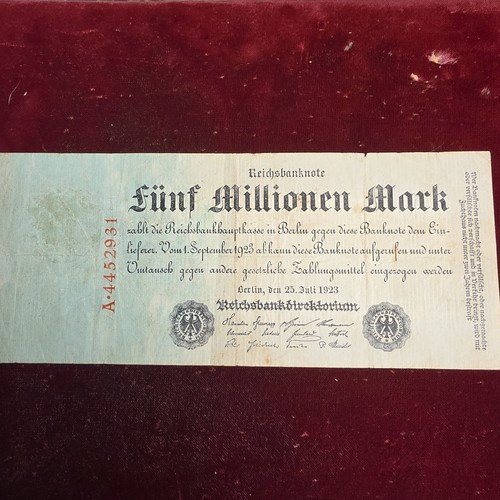 Alter geldschein 1923 - alter,