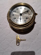 Sundo Schiffsuhr - Glasenuhr - Wanduhr - Chronometer - Messing - gebraucht